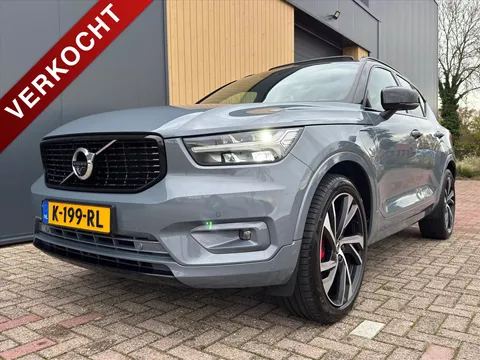 VOLVO Xc40 T5 Twin Engine 262pk R-Design | NL Auto | H&K | Pano | Trekhaak | 360 Camera | ACC | Stoel/Stuurverwarming | BLIS | Carplay | Navi |