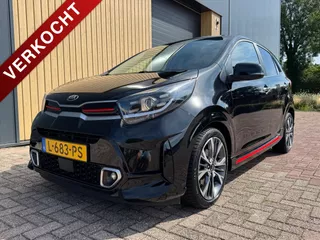 KIA Picanto 1.0 T-GDi 100pk 5-zits GT-Line | NL Auto | Stoel/Stuurverwarming | Schuif/kanteldak | Camera | Cruise | Carplay |