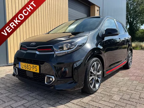 KIA Picanto 1.0 T-GDi 100pk 5-zits GT-Line | NL Auto | Stoel/Stuurverwarming | Schuif/kanteldak | Camera | Cruise | Carplay |